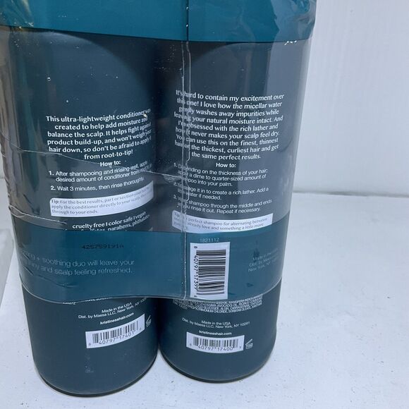 Kristin Ess Micellar Shine Shampoo & Conditioner Scalp Soothing Set 28 OZ Each - Picture 4 of 4